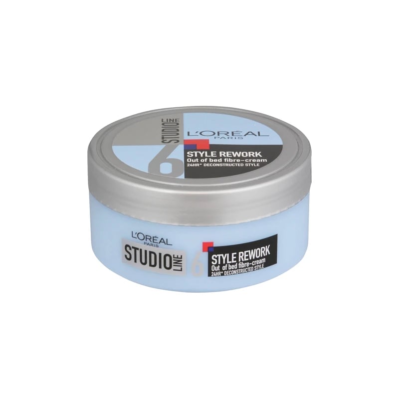 كريم تصفيف الشعر لوريال باريس ستوديو لاين ستايل ريوورك أوت أوف بيد رقم 6 - Loreal Paris Studio Line Style Rework Out of Bed Fibre Cream No.6