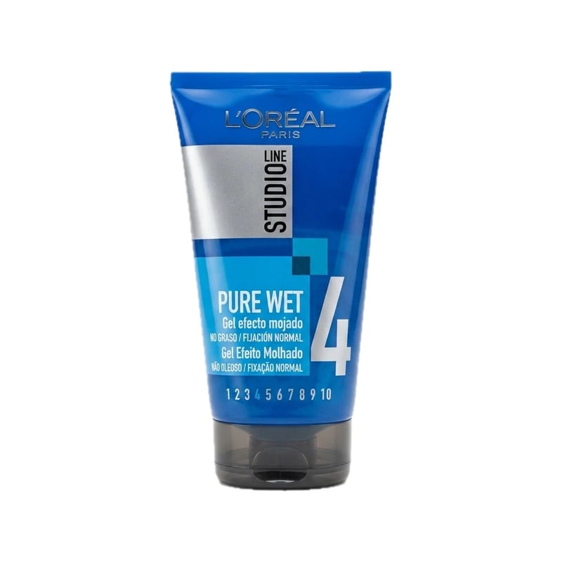 جل شعر لوريال باريس ستوديو لاين بيور ويت رقم 4 - Loreal Paris Studio Line Pure Wet Gel No.4