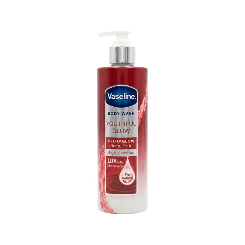 فازلين غسول الجسم يوثفل جلو جلوتاجلو - Vaseline Body Wash Youthful Glow GlutaGlow