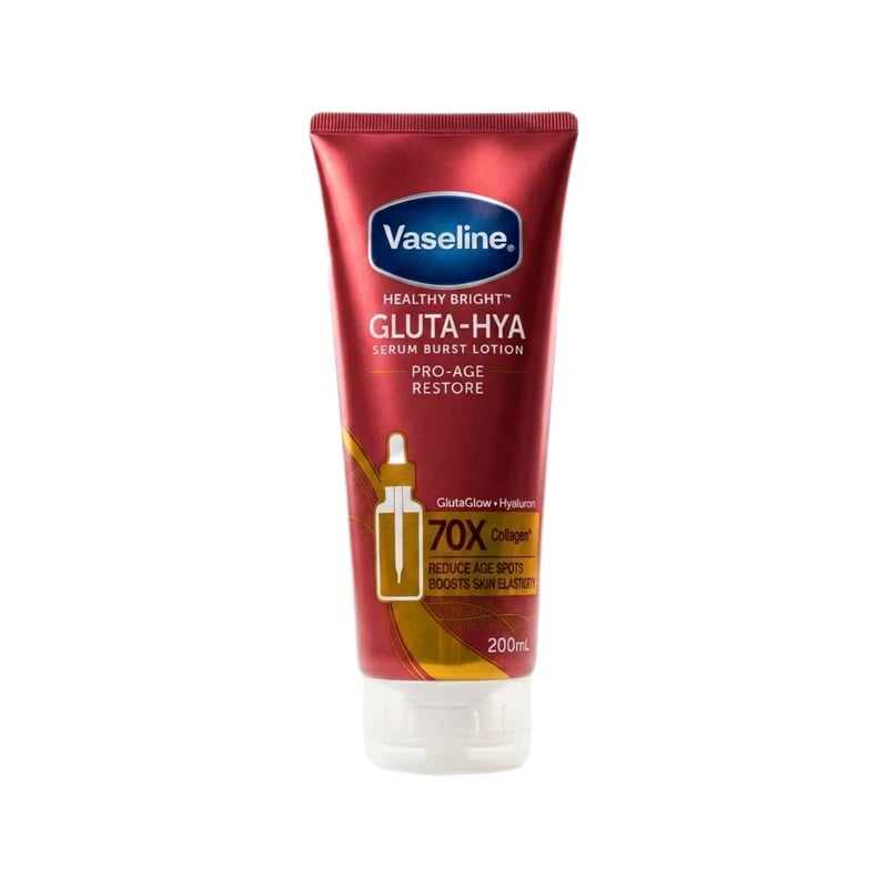 لوشن فازلين هيلثي برايت جلوتا-هيا سيروم برست برو-أيج ريستور - Vaseline Healthy Bright Gluta-Hya Serum Burst Lotion Pro-Age Restore