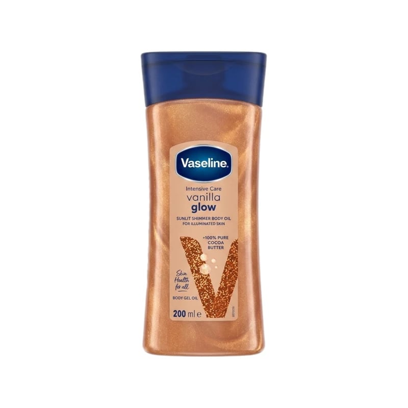 زيت جل الجسم فازلين إنتنسيف كير فانيلا جلو - Vaseline Intensive Care Vanilla Glow Body Gel Oil