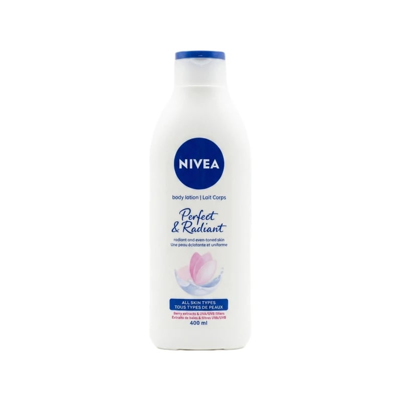 لوشن جسم نيفيا بيرفكت اند راديانت - Nivea Perfect & Radiant Body Lotion