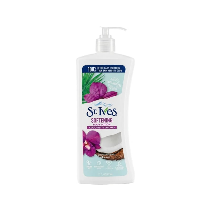 لوشن الجسم سانت آيفز الملطف بجوز الهند والأوركيد - St. Ives Softening Body Lotion Coconut & Orchid