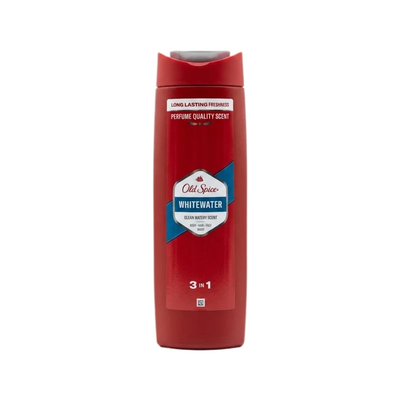 غسول جسم ووجه وشعر أولد سبايس وايت ووتر 3 في 1 - Old Spice Whitewater 3-in-1 Body, Hair & Face Wash