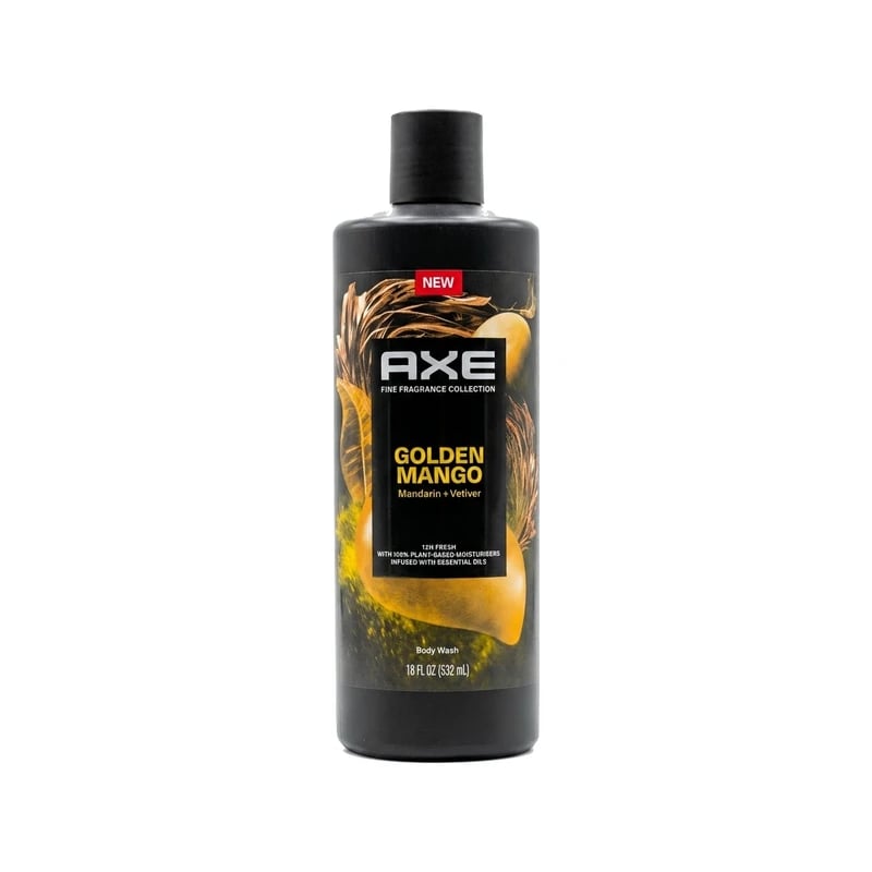 غسول جسم أكس بالمانجو الذهبي - Axe Golden Mango Body Wash