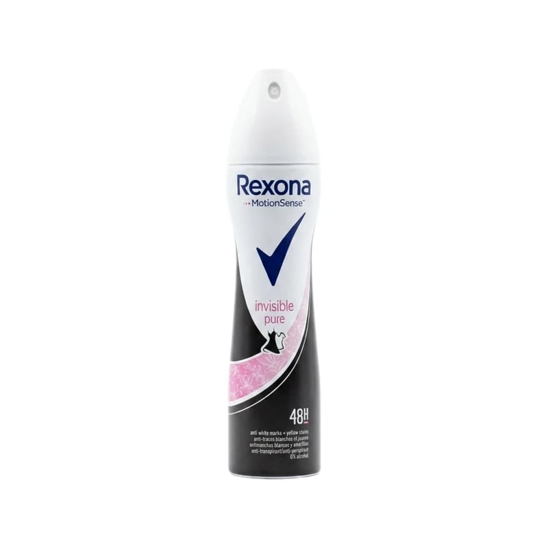 مضاد تعرق سبراي ريكسونا إنفيزيبل بيور - Rexona Invisible Pure Antiperspirant Deodorant Spray