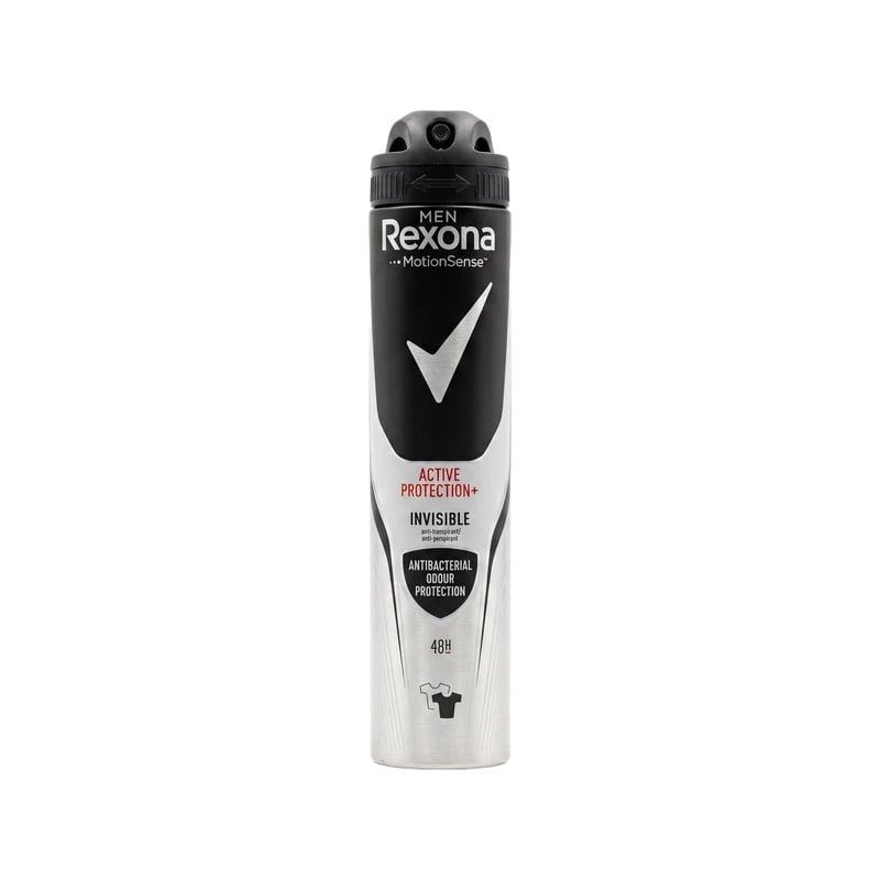 مضاد تعرق سبراي ريكسونا مين أكتيف بروتكشن+ إنفيزيبل أنتي باكتيريال - Rexona Men Active Protection+ Invisible Antibacterial Antiperspirant Deodorant Spray