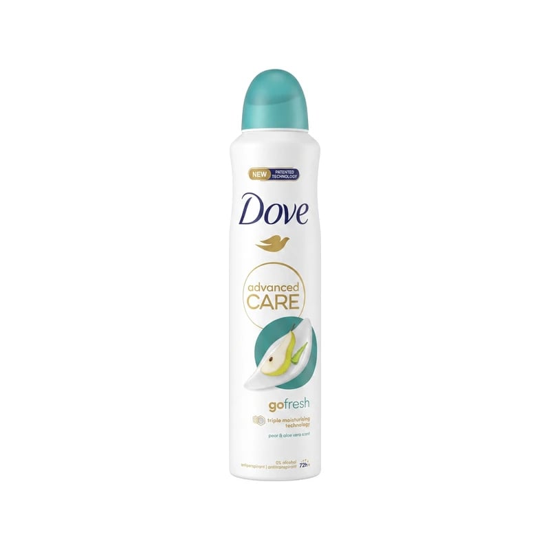 معطر ومضاد تعرق دوف أدفانسد كير جو فريش بالكمثرى والألوفيرا - Dove Advanced Care Go Fresh Pear & Aloe Vera Antiperspirant Deodorant