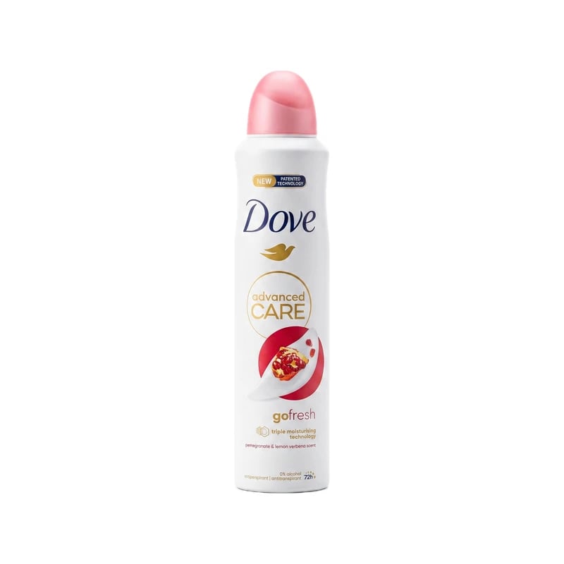 معطر ومضاد تعرق دوف أدفانسد كير الرمان ولويزة الليمون - Dove Advanced Care Pomegranate & Lemon Verbena Antiperspirant Deodorant