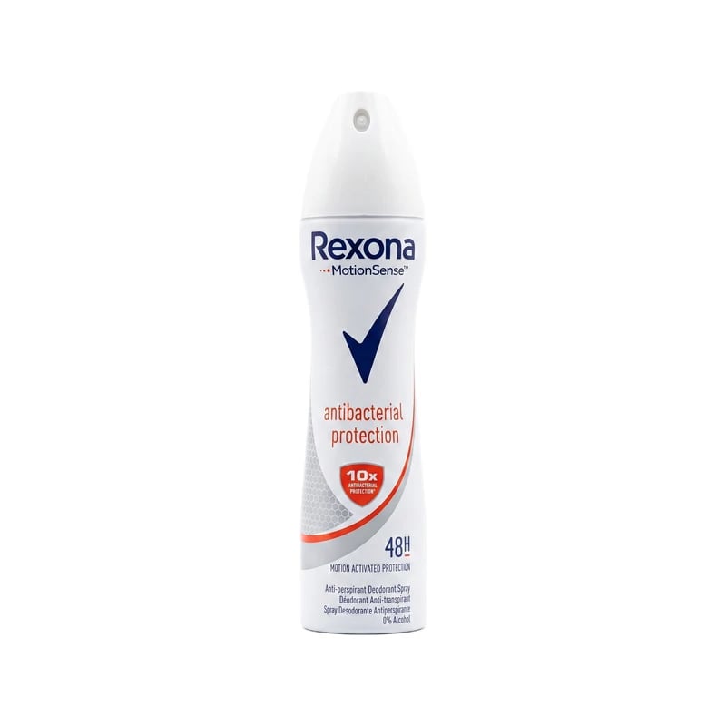 مضاد تعرق سبراي ريكسونا أنتي باكتيريال بروتكشن - Rexona Antibacterial Protection Antiperspirant Deodorant Spray