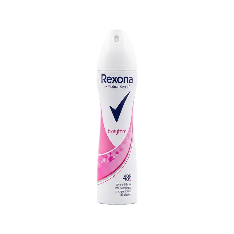 مضاد تعرق سبراي ريكسونا بيوريذم - Rexona Biorythm Antiperspirant Deodorant Spray