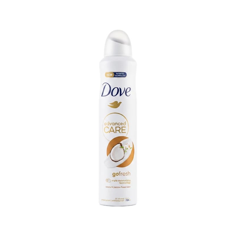 معطر ومضاد تعرق دوف أدفانسد كير جوز الهند وزهر الياسمين - Dove Advanced Care Coconut & Jasmine Flower Antiperspirant Deodorant