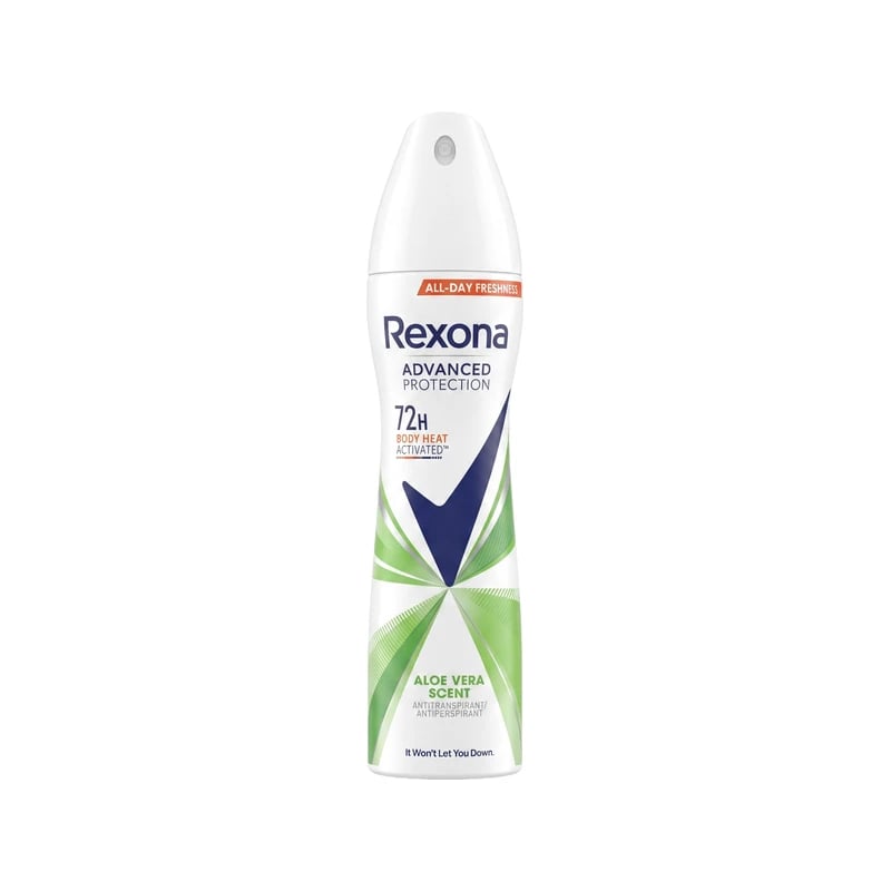مضاد تعرق سبراي ريكسونا أدفانسد بروتكشن ألوفيرا - Rexona Advanced Protection Aloe Vera Antiperspirant Deodorant Spray