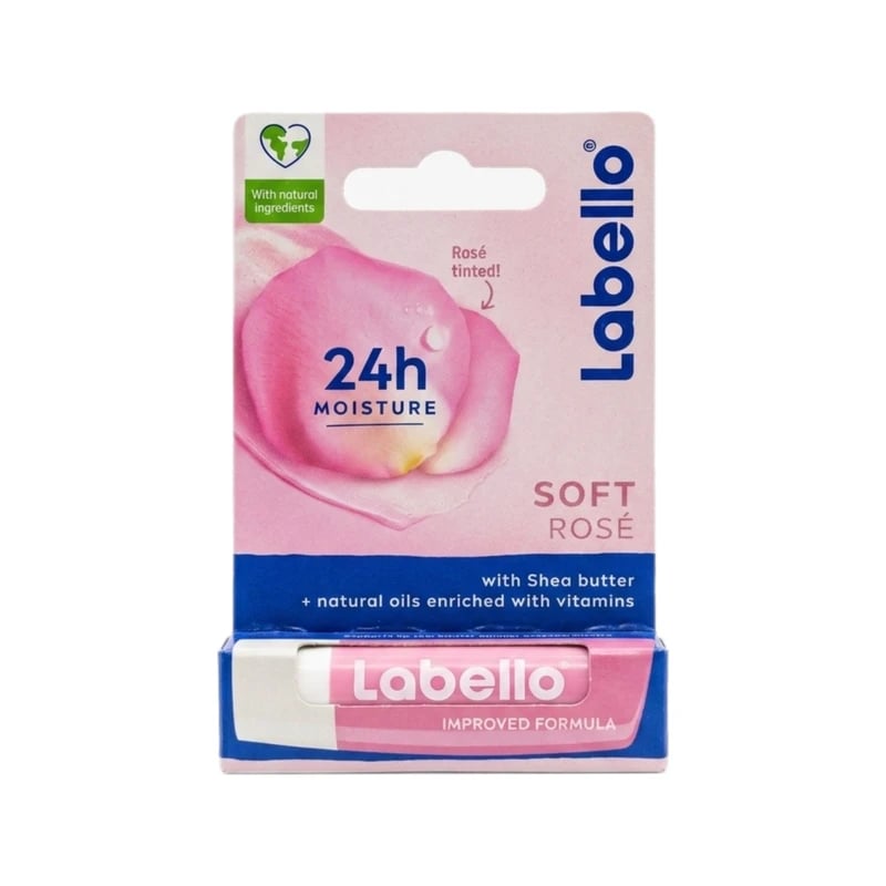 مرطب شفاه لابيلو سوفت روز - Labello Soft Rosé Lip Balm