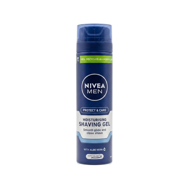 جل حلاقة نيفيا مين بروتكت اند كير مرطب بالألوفيرا - Nivea Men Protect & Care Moisturising Shaving Gel with Aloe Vera