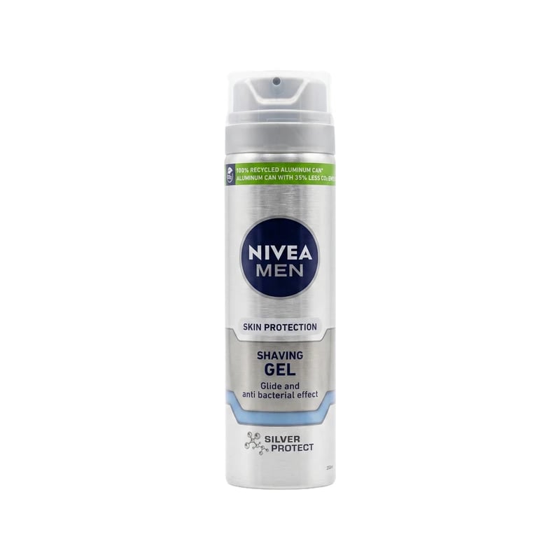 جل حلاقة نيفيا مين سيلفر بروتكت - Nivea Men Silver Protect Shaving Gel