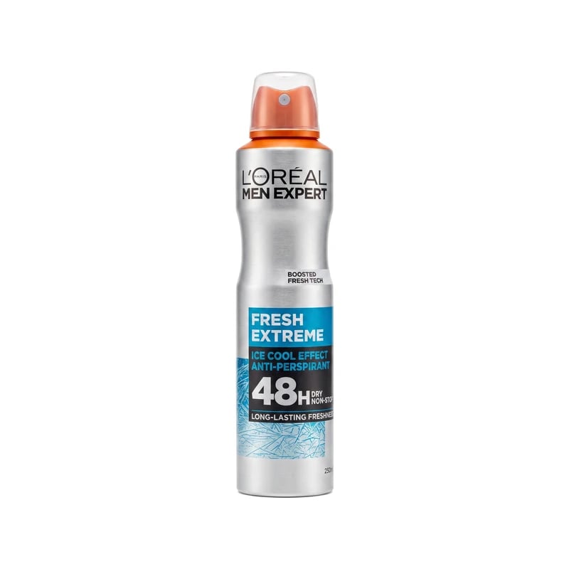 مضاد تعرق سبراي لوريال مين إكسبرت فريش إكستريم - Loreal Men Expert Fresh Extreme Antiperspirant Deodorant Spray