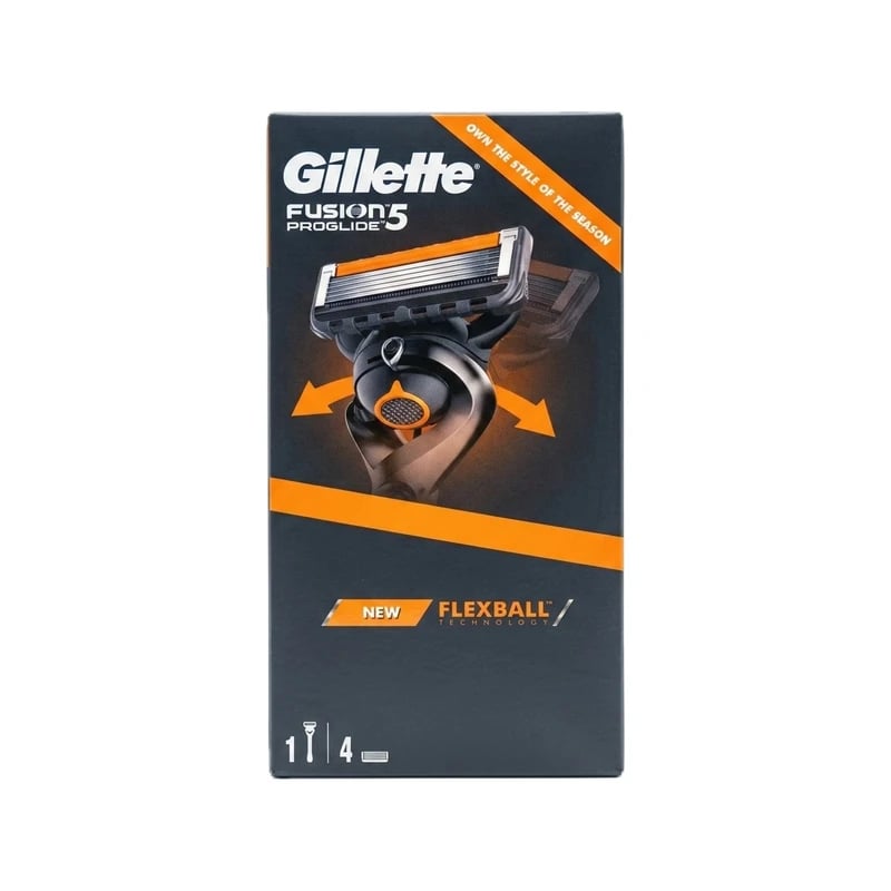 ماكينة حلاقة جيليت فيوجن 5 بروجلايد فليكس بول - Gillette Fusion5 ProGlide FlexBall Razor