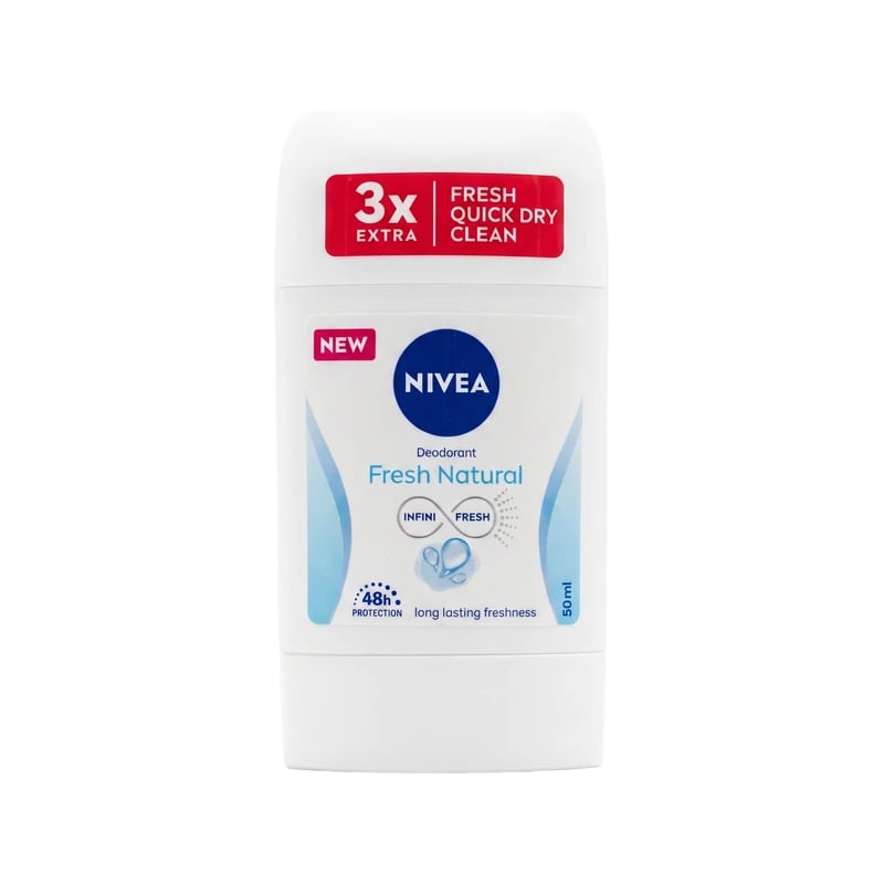 معطر نيفيا فريش ناتشورال ستيك - Nivea Fresh Natural Deodorant Stick
