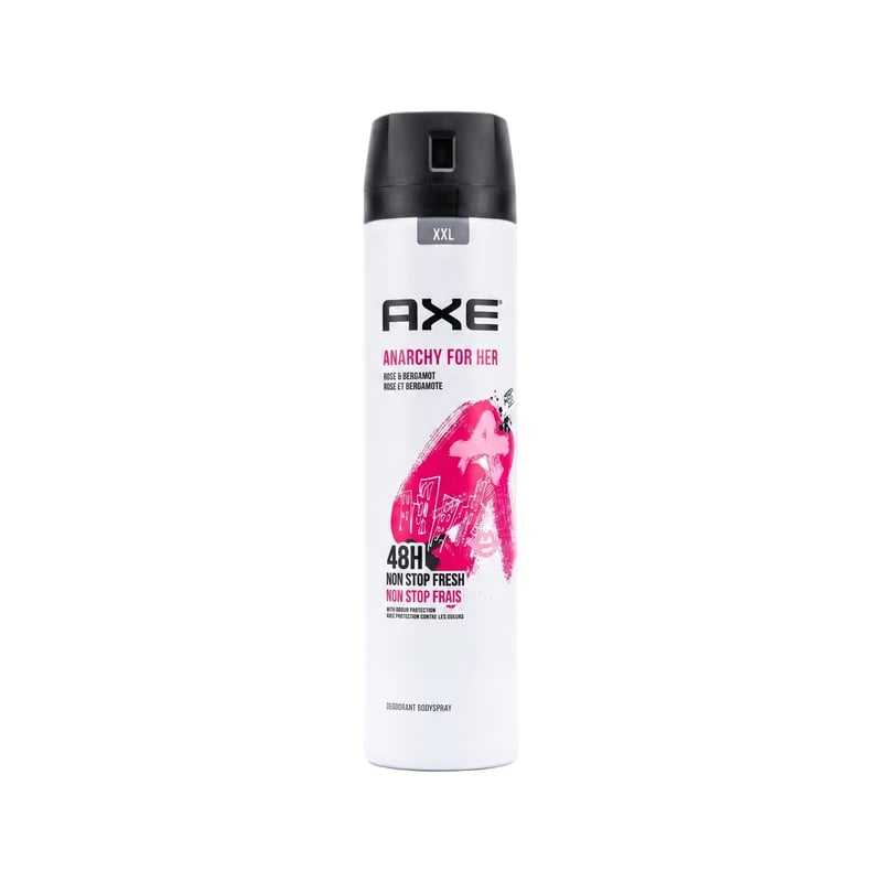 معطر جسم أكس أناركي فور هير بالورد والبرغموت - Axe Anarchy For Her Rose & Bergamot Deodorant Body Spray