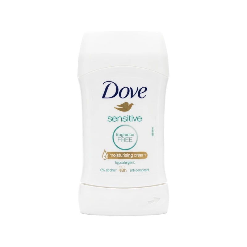 مضاد تعرق دوف سينسيتيف خالي من العطور - Dove Sensitive Fragrance Free Antiperspirant Deodorant