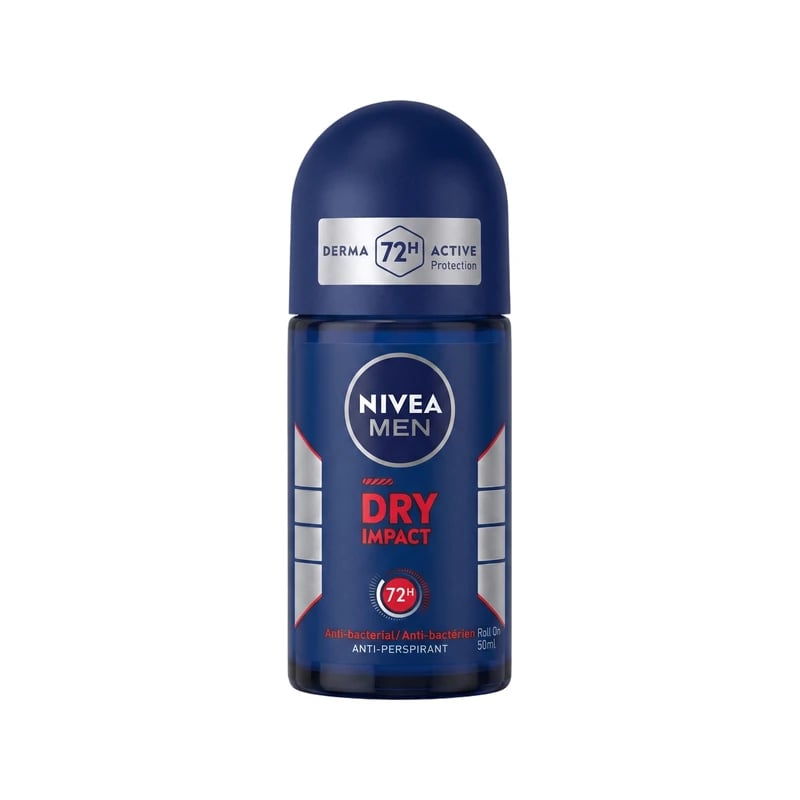 مضاد تعرق رول نيفيا مين دراي إمباكت - Nivea Men Dry Impact Anti-Perspirant Roll-On Deodorant