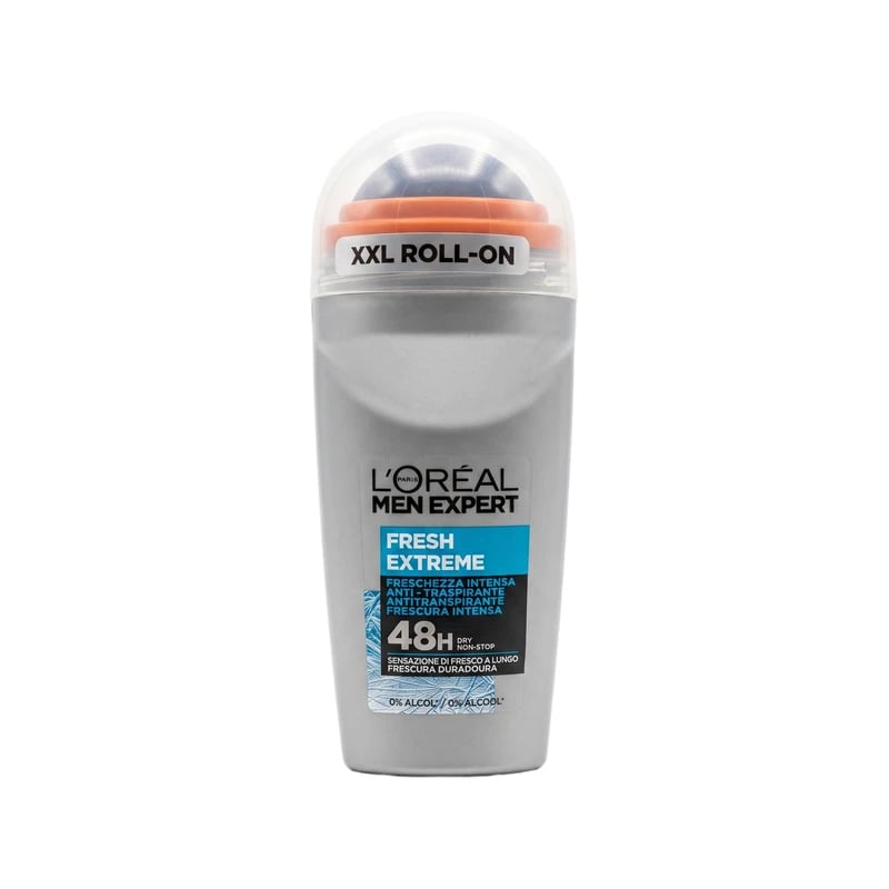 مضاد تعرق رول لوريال مين إكسبرت فريش إكستريم - Loreal Men Expert Fresh Extreme Antiperspirant Deodorant Roll-On