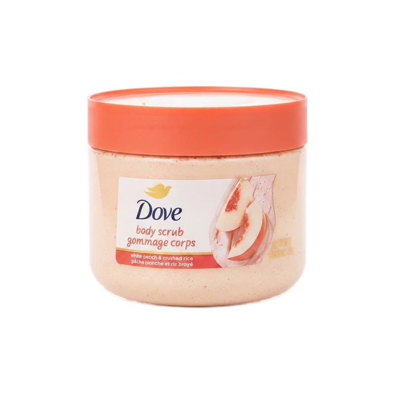 مقشر جسم دوف بالخوخ الأبيض والأرز المطحون - Dove White Peach & Crushed Rice Body Scrub