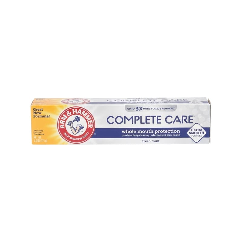 Arm & Hammer Complete Care Fluoride Toothpaste Fresh Mint - معجون أسنان آرم آند هامر كومبليت كير بالفلورايد فريش مينت