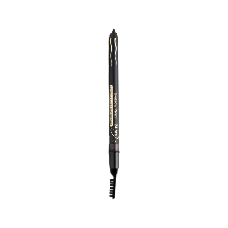 Bell Tattoo Eyebrow Pencil Super Waterproof 101 - قلم حواجب بيل تاتو فائق المقاومة للماء 101