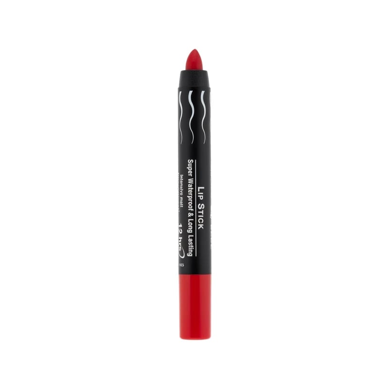 Bell Matte Lipstick Crayon Super Waterproof & Long Lasting 12H - أحمر شفاه قلم بيل مطفي فائق المقاومة للماء وطويل الثبات 12 ساعة