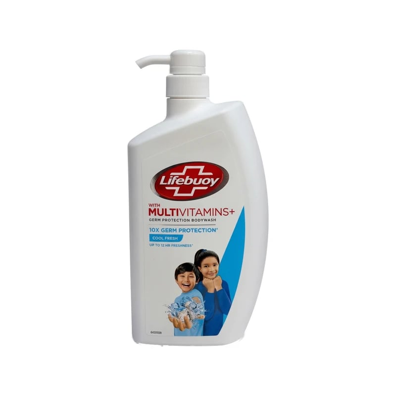 Lifebuoy Multivitamins+ Germ Protection Body Wash Cool Fresh - غسول جسم لايف بوي مالتي فيتامينز+ مضاد للجراثيم كول فريش