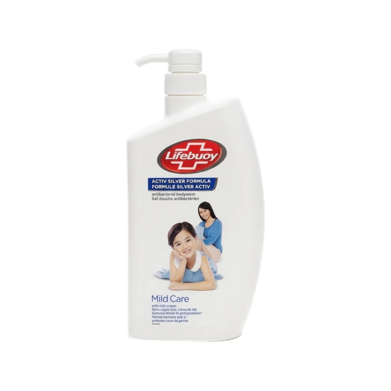غسول جسم لايف بوي أكتيف سيلفر مايلد كير مضاد للبكتيريا - Lifebuoy Activ Silver Mild Care Antibacterial Body Wash