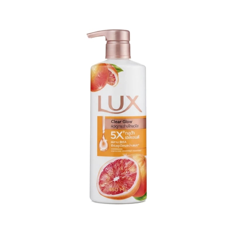 غسول جسم لوكس هيلث جلو بالجريب فروت - Lux Health Glow Grapefruit Body Wash