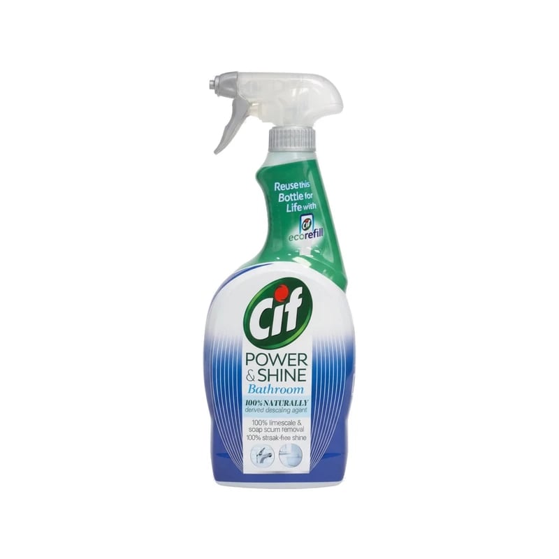 بخاخ تنظيف الحمام سيف باور آند شاين - Cif Power & Shine Bathroom Cleaner Spray