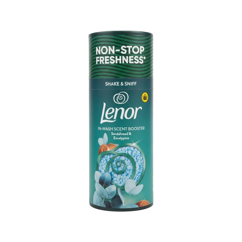 Lenor In-Wash Scent Booster Sandalwood & Eucalyptus - معزز رائحة الغسيل لينور بخشب الصندل والأوكالبتوس