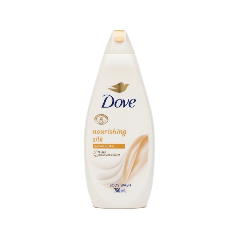 Dove Nourishing Silk Body Wash - غسول جسم دوف نيريشينغ سيلك