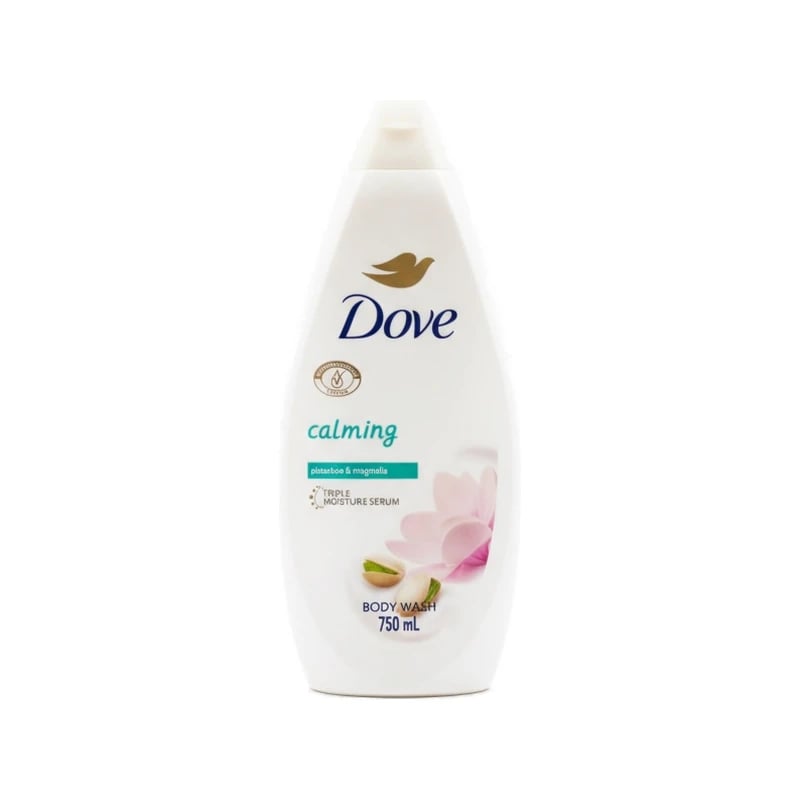 Dove Calming Pistachio & Magnolia Body Wash - غسول جسم دوف كالمينج بالفستق والمغنوليا