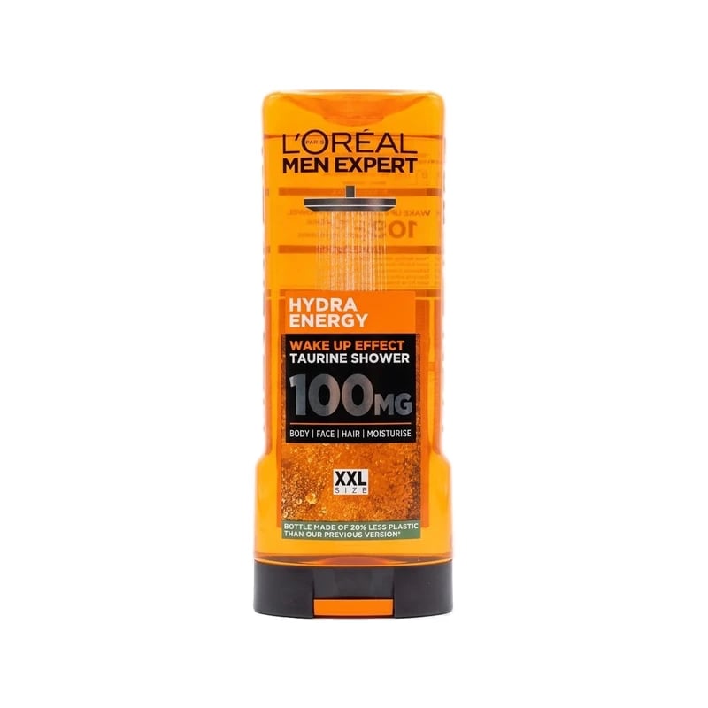 Loreal Paris Men Expert Hydra Energetic Wake Up Effect Taurine Shower Gel - غسول جسم لوريال باريس مين إكسبرت هايدرا إنيرجيتيك ويك أب إفكت تورين