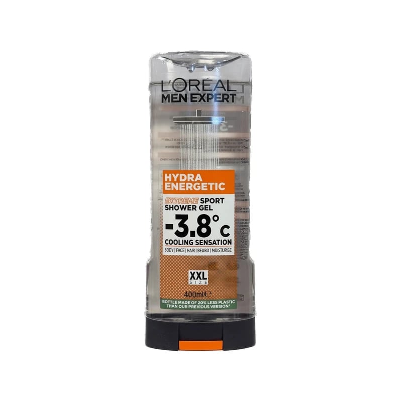 غسول جسم لوريال باريس مين إكسبرت هايدرا إنيرجيتيك إكستريم سبورت - Loreal Paris Men Expert Hydra Energetic Extreme Sport Shower Gel