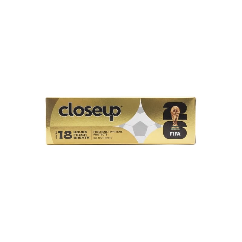 Closeup FIFA 18 Hours Fresh Breath Gel Toothpaste - معجون أسنان كلوز أب فيفا 18 ساعة انتعاش النفس جل